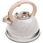 Miniatura da imagem da chaleira com apito Brinox Roma em inox 2,7L