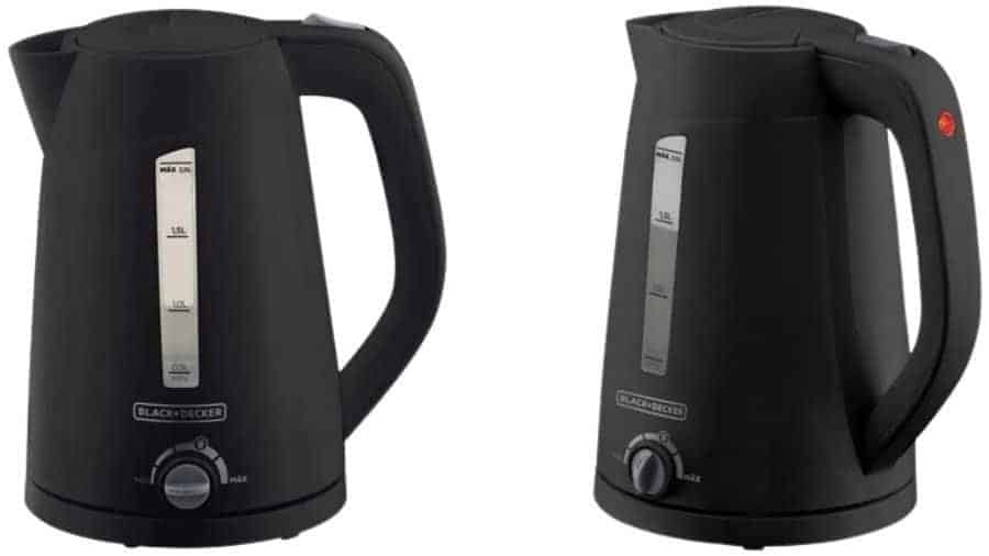 Imagem da chaleira elétrica Black Decker K220 no formato paisagem