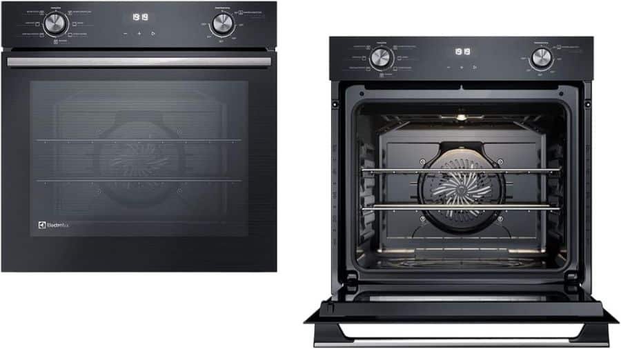 Imagem do forno elétrico de embutir Electrolux Efficient OE8EH no formato paisagem