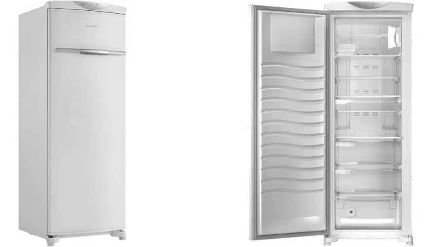 Imagem do freezer vertical Brastemp BVR28NB no formato paisagem