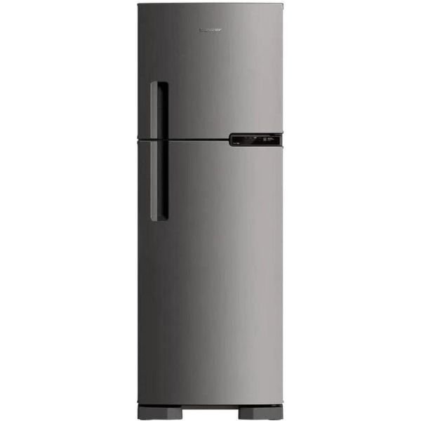 Imagem da geladeira inox frost free Brastemp BRM44HK em destaque na tabela comparativa de produtos