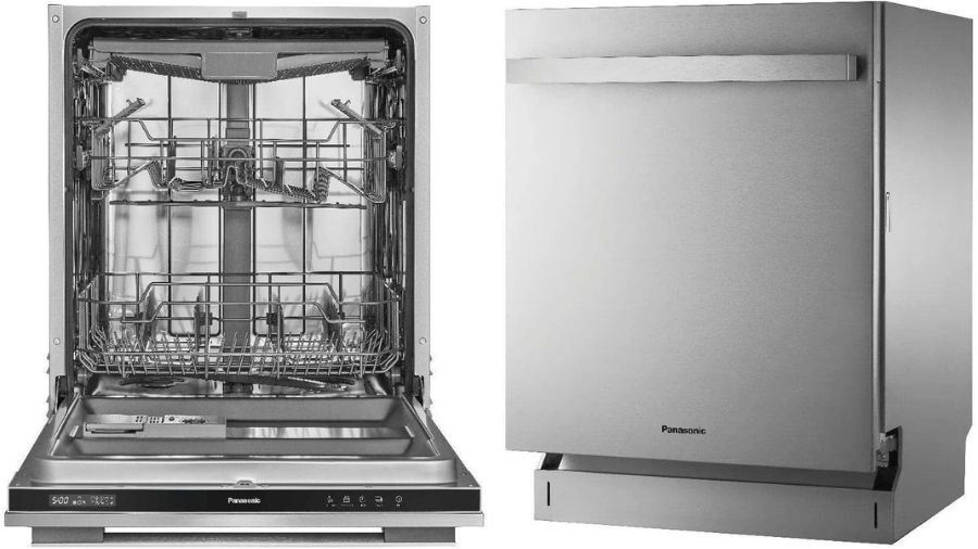 Imagem da lava-louça de embutir Panasonic NP-6M2FTKBRP no formato paisagem para visualização geral