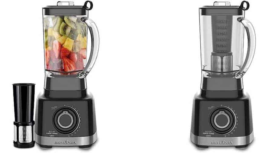 Imagem do liquidificador de 1200W Britânia BLQ1300P 3 litros no formato paisagem