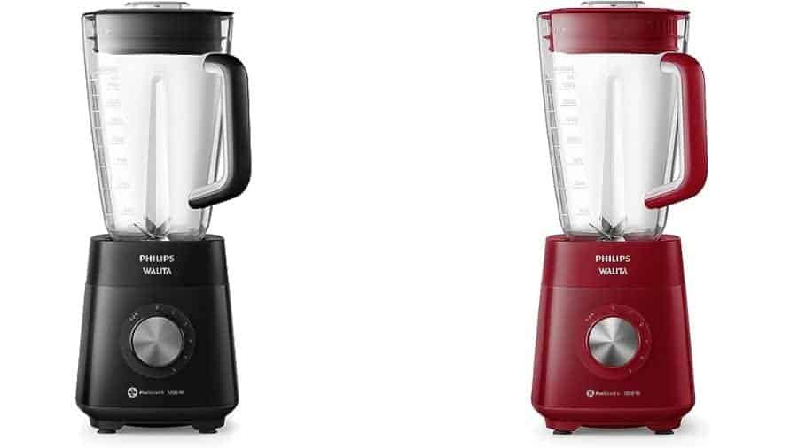 Imagem do liquidificador de 1200W de potência e 3 litros de capacidade Philips Walita RI2240 Série 5000 no formato paisagem