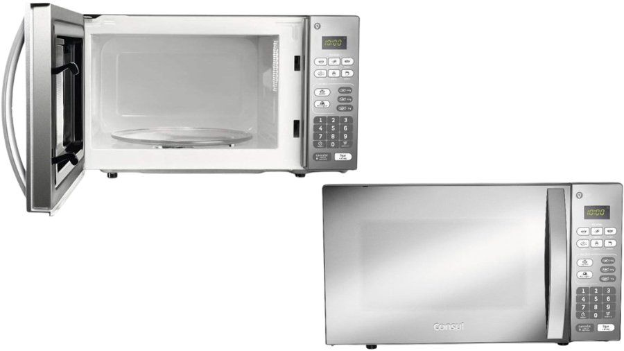 Imagem do microondas inox Consul CM020BF no formato paisagem