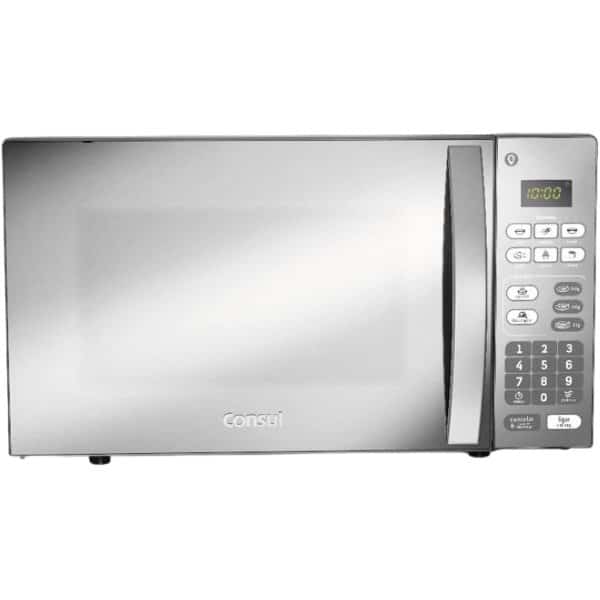 Imagem do microondas inox Consul CM020BF no formato quadrado