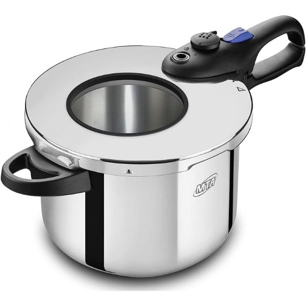 Imagem da panela de pressão inox MTA 6020 no formato quadrado