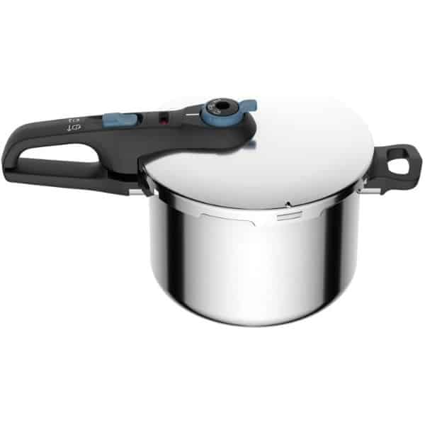 Imagem da panela de pressão inox Rochedo Inox no formato quadrado