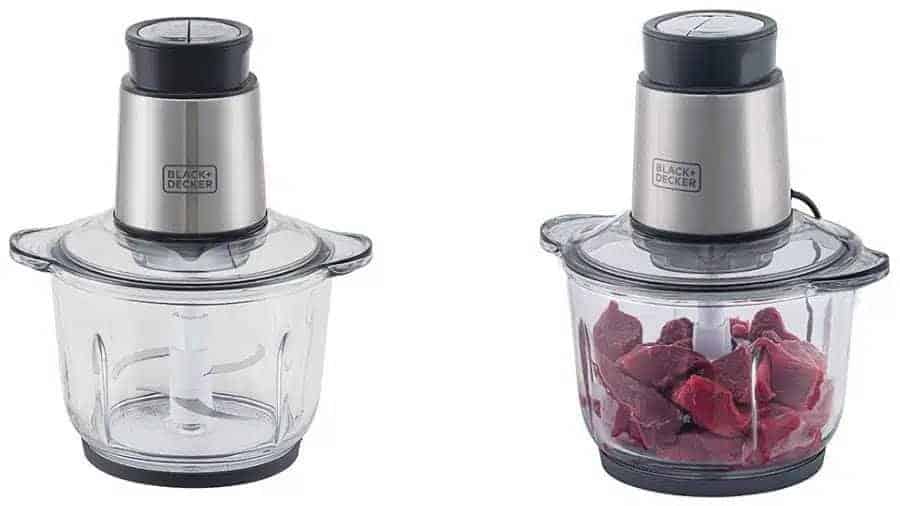 Imagem do processador de alimentos Black Decker Gourmand Gris MP300G no formato paisagem