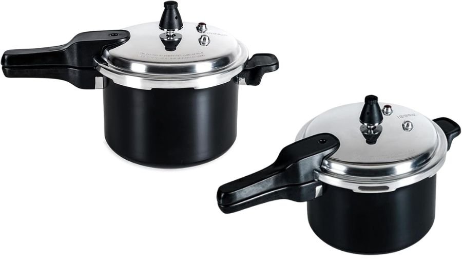 Imagem da panela de pressão Brinox Ceramic Life Super no formato paisagem para visualização geral